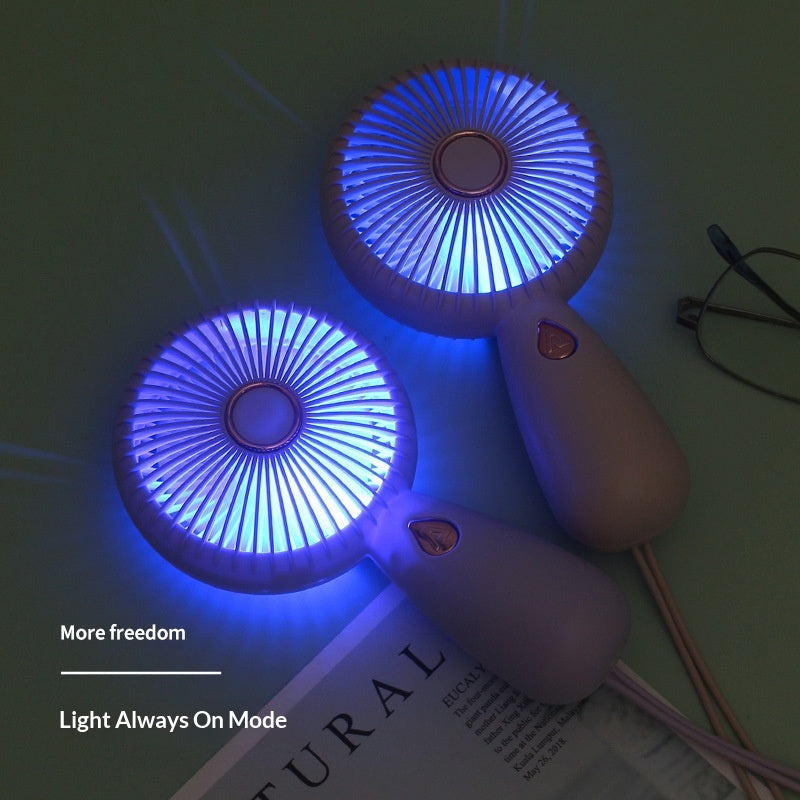 Mini USB Fan with LED