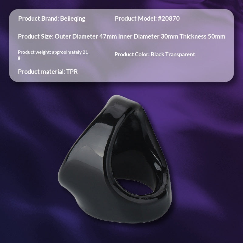 Mens TPR Cock Ring Sheep Eye