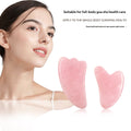 Jade & Rose Quartz Gua Sha Massager