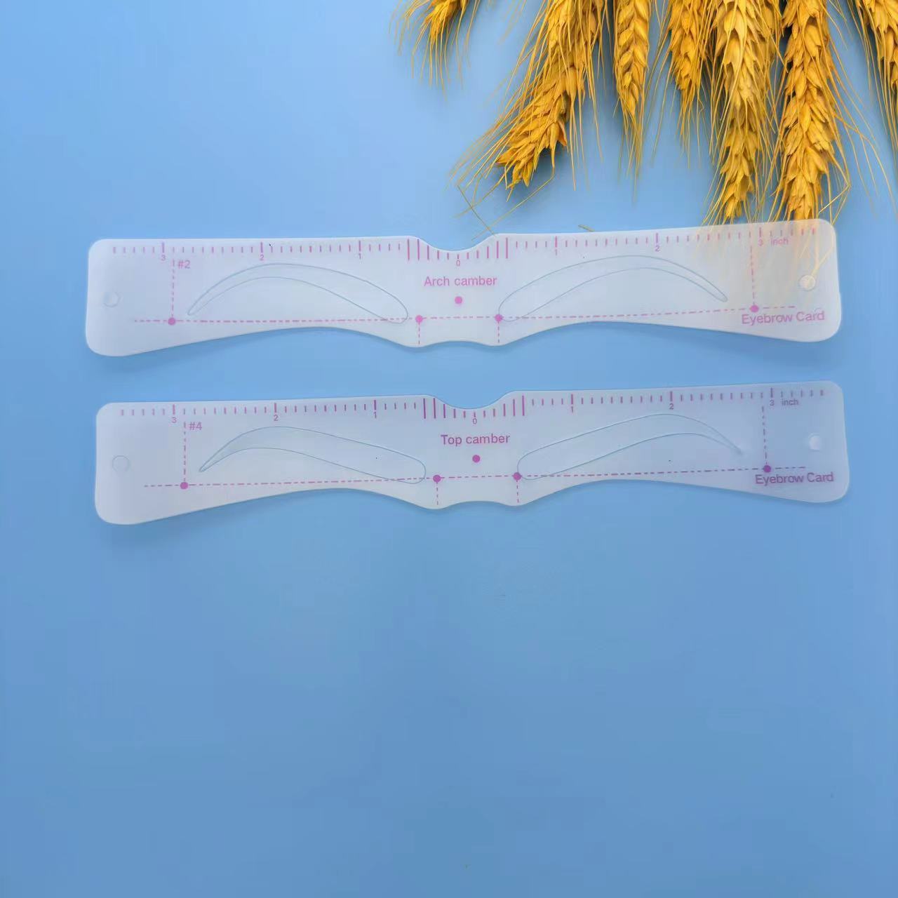 12-piece Headband Eyebrow Sticker Set